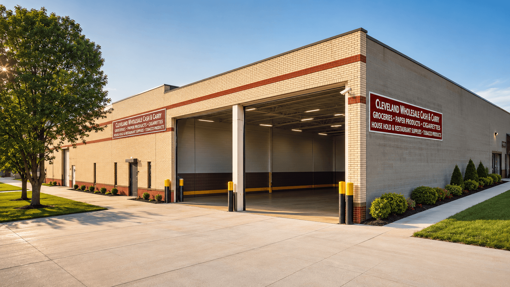 Cleveland Wholesale Cash & Carry warehouse exterior